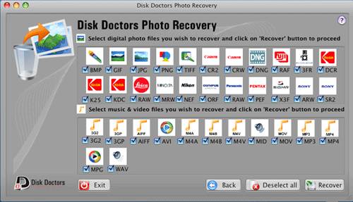 find deleted photo form memory card
